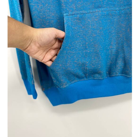 Level Eight Womens Blue Orange Hoodie Sweater Top NEW 2XL - Picture 3 of 9